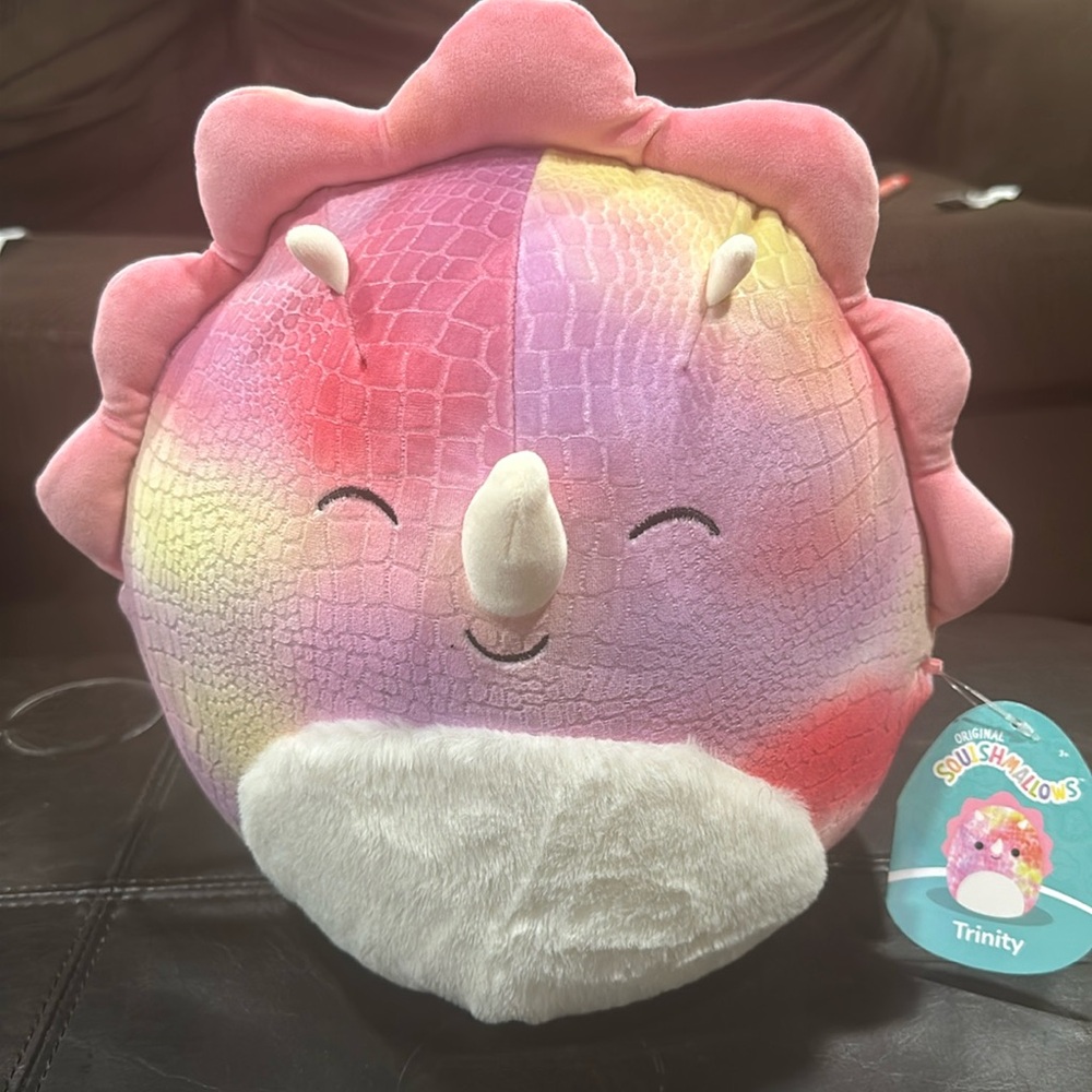 Dinosaur Squishmallow 11 inch “Trinity”